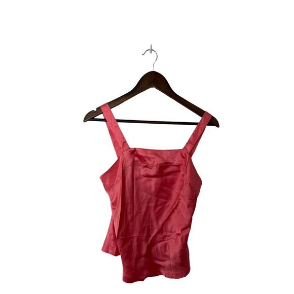 Vintage Victoria Secrets pink satin cami top pink new gold label - Picture 1 of 2